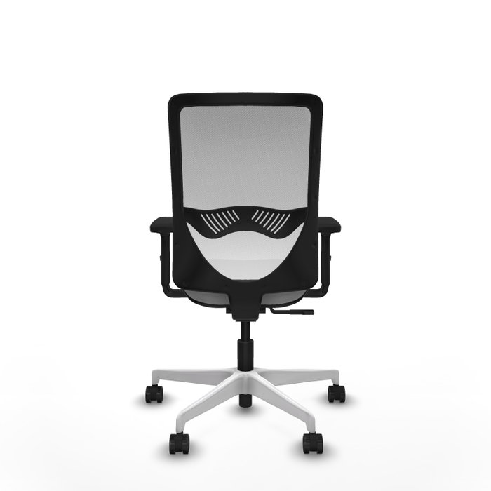 PIQUERAS Y CRESPO Silla de oficina Zulema con mecanismo Sincro, Gris claro y Blanco PIQUERAS Y CRESPO Silla de oficina Zulema con mecanismo Sincro, Gris claro y Blanco