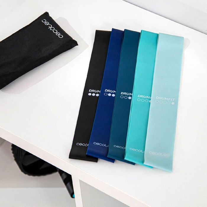 Bandas elásticas de resistencia Cecotec DrumFit Multicolor