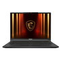 MSI Stealth A16 AI+ Portátil 9S7-15FL35-038, 16" OLED 240Hz, AMD Ryzen AI 9 HX 370, NVIDIA RTX 5090 24GB GDDR7, 64GB LPDDR5X, 1TB NVME SSD, W11 Home, Negro