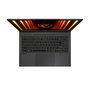 MSI Stealth A16 AI+ Portátil 9S7-15FL35-038, 16" OLED 240Hz, AMD Ryzen AI 9 HX 370, NVIDIA RTX 5090 24GB GDDR7, 64GB LPDDR5X, 1TB NVME SSD, W11 Home, Negro