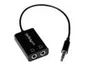 Cables Audio-Video Startech Adaptador Divisor Splitter Auricula