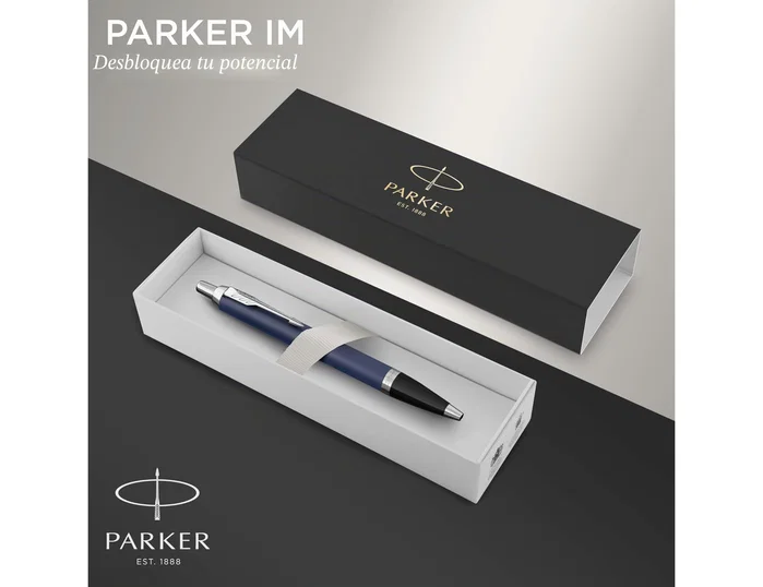 Parker IM Core Bolígrafo Azul Mate Laca CT