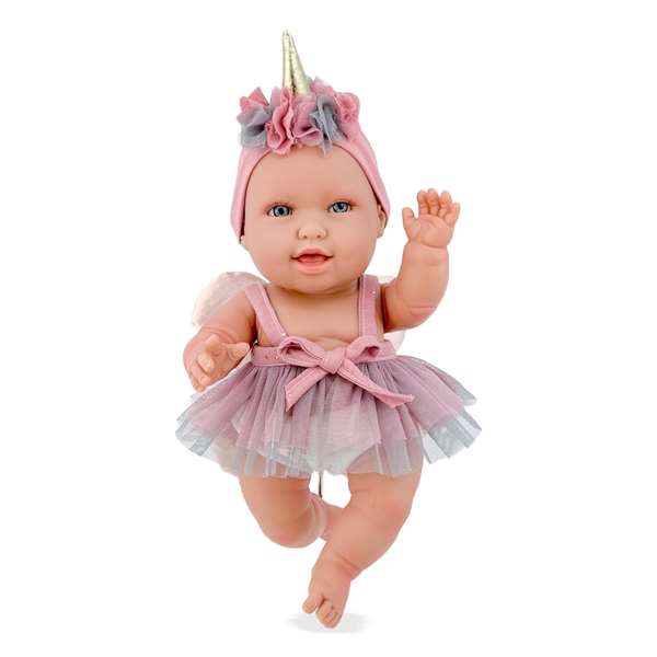Berjuan Andrea Baby Unicornio Rosa Maquillaje Muñeca Ref: 3138-24 38 cm Berjuan Andrea Baby Unicornio Rosa Maquillaje Muñeca Ref: 3138-24 38 cm