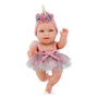 Berjuan Andrea Baby Unicornio Rosa Maquillaje Muñeca Ref: 3138-24 38 cm