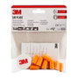 3M Tapones para los oídos 1100 con caja de almacenamiento (4 pares)