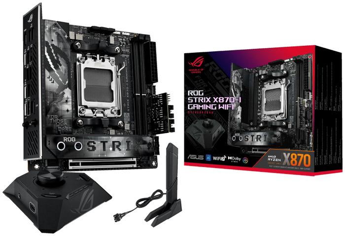 ASUS ROG Strix X870-I Gaming WiFi AMD X870 Mini ITX