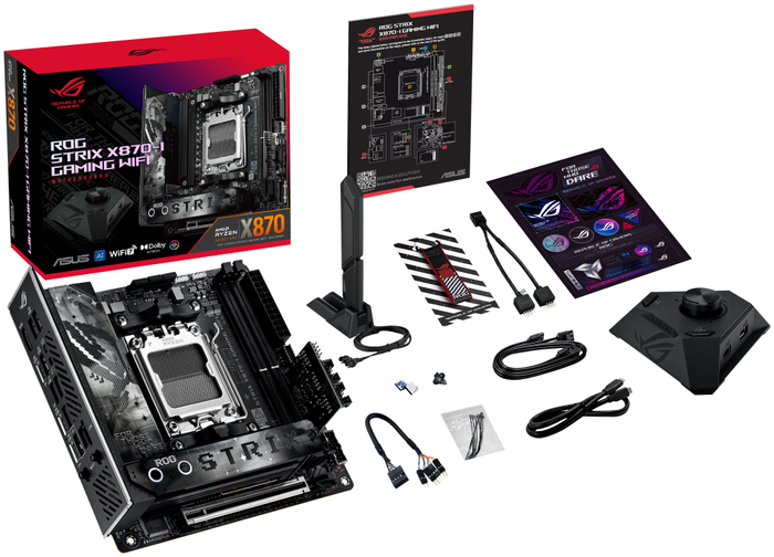 ASUS ROG Strix X870-I Gaming WiFi AMD X870 Mini ITX