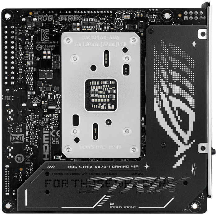 ASUS ROG Strix X870-I Gaming WiFi AMD X870 Mini ITX