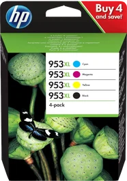 HP 953 XL Multipack Negro, Cian, Magenta, Amarillo