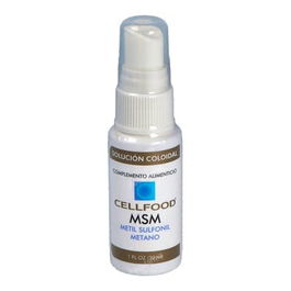 CELLFOOD MSM Spray 30Ml. para Artritis, Artrosis, Fibromialgias y Alergias