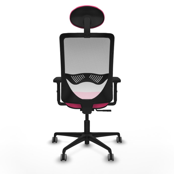 PIQUERAS Y CRESPO Silla de oficina Zulema Rosa con mecanismo Sincro PIQUERAS Y CRESPO Silla de oficina Zulema Rosa con mecanismo Sincro