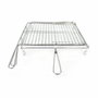 Parrilla Algon Cromado Giratorio Plateado 45 x 50 x 9 cm (4 Unidades)