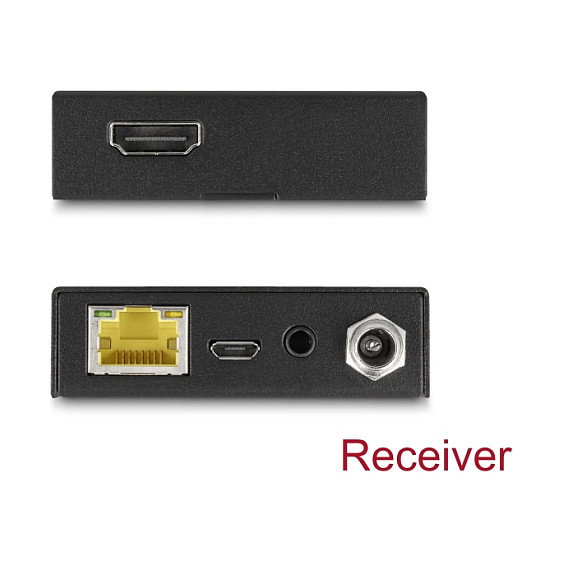 DeLOCK 65955 Extensor de señales AV HDMI 4K 60 Hz 70m Cat6/Cat6a