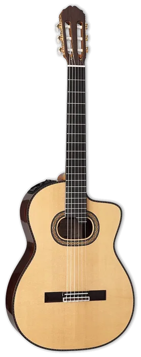 Takamine DH90 E/A Classic Hirade Cutaway - Natural Takamine DH90 E/A Classic Hirade Cutaway - Natural