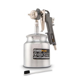 Powerplus Pistola neumática de pintura por aspiración 750 ml