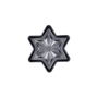 Molde Estrella Acero Carbono Sweet Grey Quid 21x5 cm