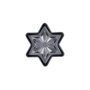 Quid Molde Estrella Sweet Grey Gris en Acero al Carbono