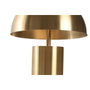 DKD Home Decor Lámpara de Sobremesa Latón Patinado Dorado 30,5x30,5x50 cm