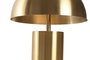 DKD Home Decor India lamps 1c25 Lámpara Sobremesa Laton Patinado Dorado 30.5 x 50 x 30.5 cm