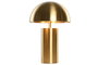 DKD Home Decor India lamps 1c25 Lámpara Sobremesa Laton Patinado Dorado 30.5 x 50 x 30.5 cm