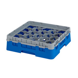 CAMBRO Cesta de lavado 20 comp. Azul
