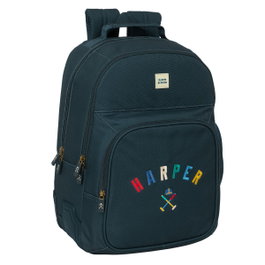 Safta Mochila Doble Harper & Neyer 20L Adaptable a Carro