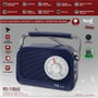 SAMI Radio Sami Vintage 3 bandas azul AC/batería multimedia