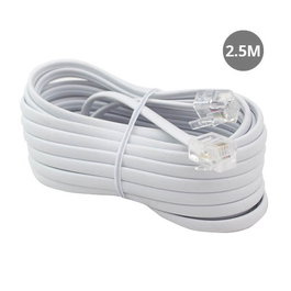GSC Evolution Prolongador Macho a Macho 6p4c 2.5M Blanco