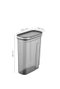 Hermia Juego de Cajas de Almacenaje BNMSRGAR02-27 de Plástico 2 Piezas 2700 ml Color Antracita