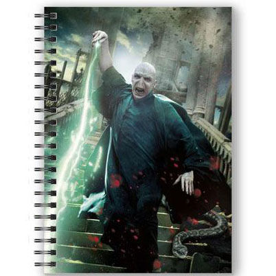 SD Toys Libreta Efecto 3D Voldemort Harry Potter A5 SD Toys Libreta Efecto 3D Voldemort Harry Potter A5