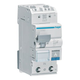 Hager ARC916D Disyuntor AFDD 1P+N 16A 6kA