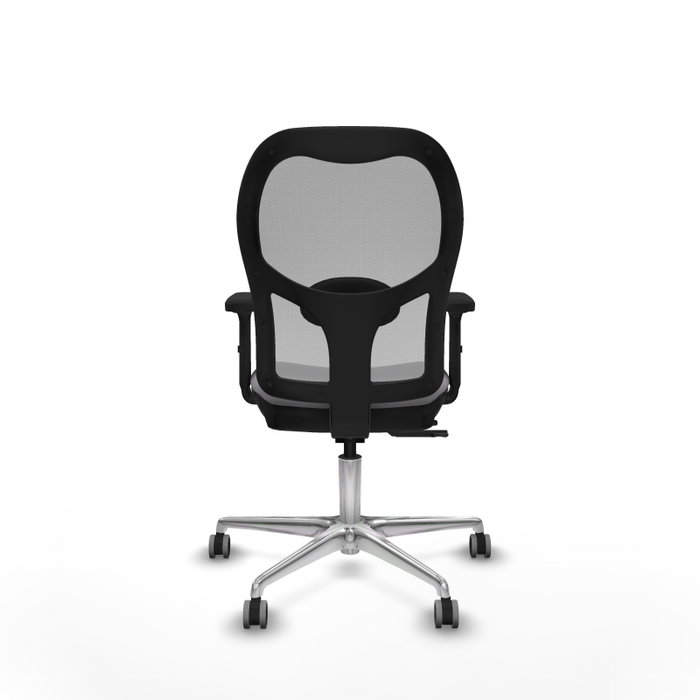 PIQUERAS Y CRESPO Silla de oficina Jorquera Gris con mecanismo Sincro/Traslack