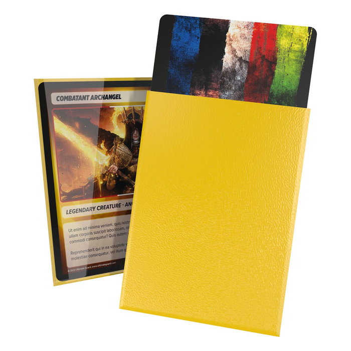 Ultimate Guard Cortex Sleeves Standard Size (100) - Yellow Ultimate Guard Cortex Sleeves Standard Size (100) - Yellow