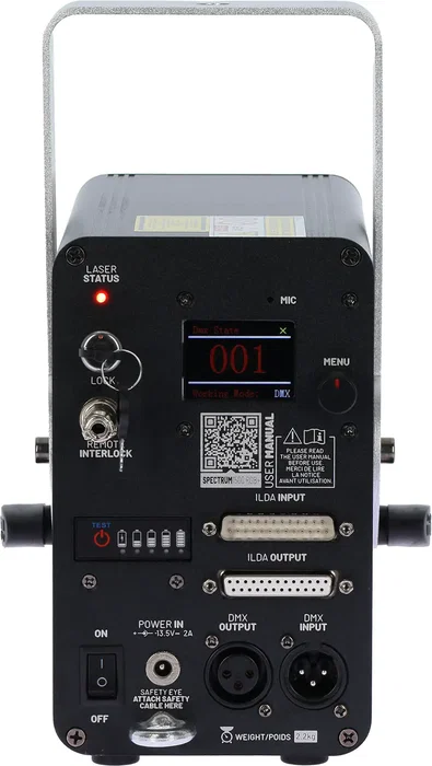 Algamlight Laser Animación 1500Mw RGB con Batería y App Control