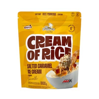 AMIX MrPoppins Cream of Rice Caramelo Salado 1000 g AMIX MrPoppins Cream of Rice Caramelo Salado 1000 g