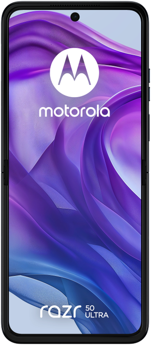Motorola RAZR 50 Ultra Smartphone Plegable 6.9" OLED 165Hz, Snapdragon 8s Gen 3, 12GB RAM, 512GB, Cámara 50MP, 4000mAh, 5G, Android 14, Azul
