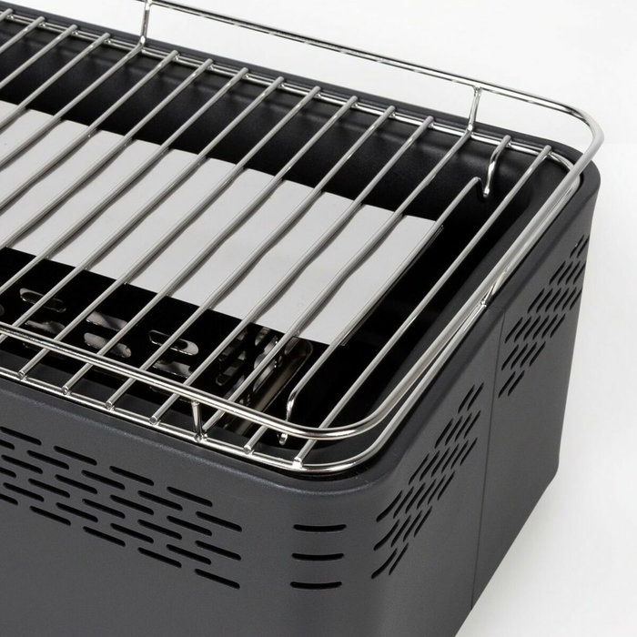 Color Baby Barbacoa Rectangular Sin Humo Con Protección Antigoteo 45X28X19Cm