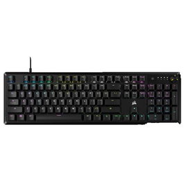 Corsair Teclado Mecánico Gaming K70 Core RGB CH-910971E-ES, Español, Negro, Retroiluminación RGB, USB, 100% Anti-Ghosting