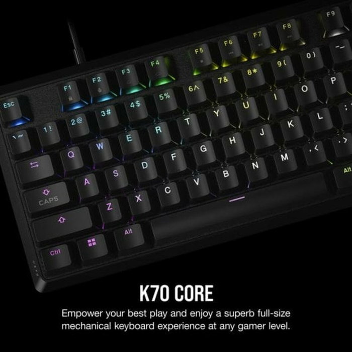Corsair K70 CORE RGB Negro - Teclado Mecánico Español