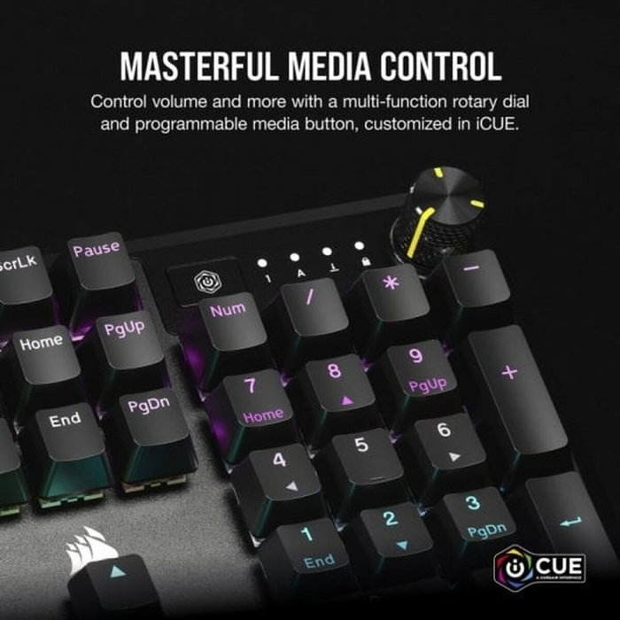 Corsair K70 CORE RGB Negro - Teclado Mecánico Español