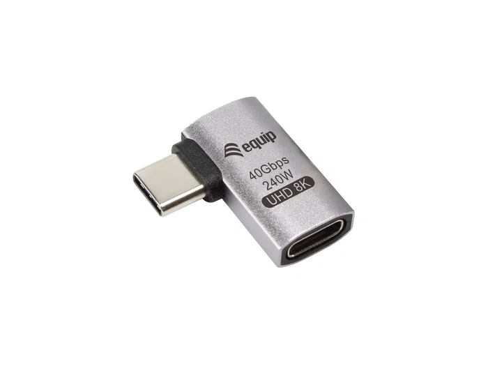 Equip Adaptador USB 4.0 de C a C 40Gbps 240W PD, Cambiador de Género USB-C Macho/Hembra, 3er Pack, Color Negro y Gris Equip Adaptador USB 4.0 de C a C 40Gbps 240W PD, Cambiador de Género USB-C Macho/Hembra, 3er Pack, Color Negro y Gris