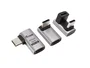 EQUIP Adaptador USB 4 C a C 40Gbps PD 240W (Pack de 3)