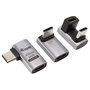 Equip Adaptador USB 4.0 a USB-C 40 Gbps, 240 W PD, 3 Pack Gris