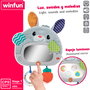 Winfun Espejo para cuna interactivo con luz y sonido