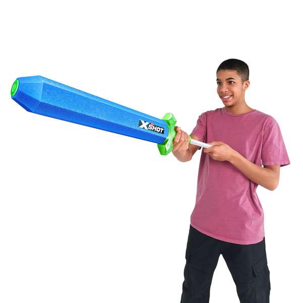 Zuru Espada Lanzador de Agua X-Shot 2 en 1, 15.5x65x5.5cm, Modelos Surtidos para Mayores de 6 Años