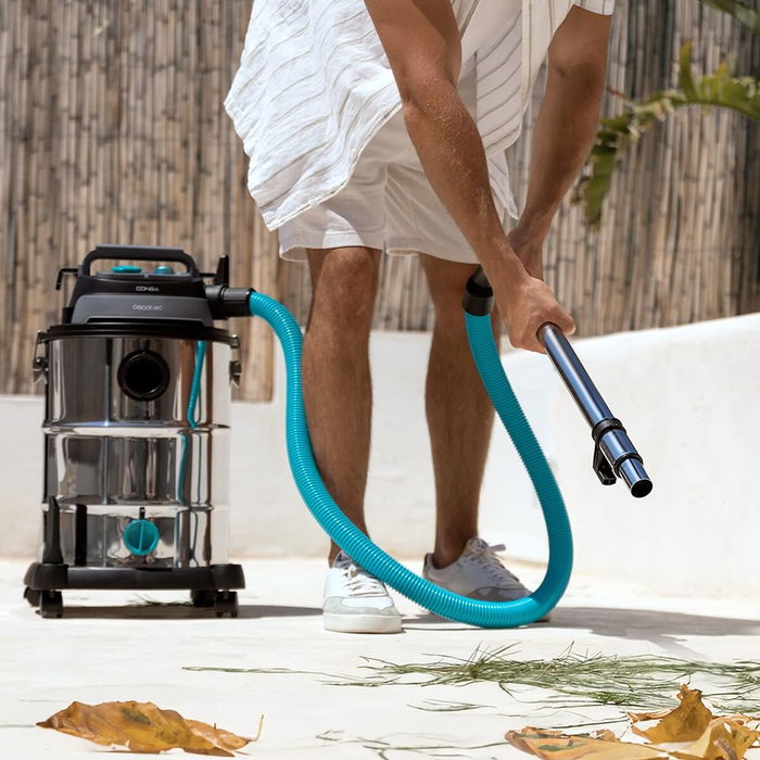 Cecotec Aspirador Conga Rockstar Wet & Dry Steel Pro Tool 1600 W 30 L HEPA Acero
