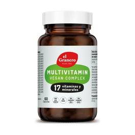 El Granero Integral Vegan Complex Plus 457mg 60 Cápsulas – Pack 6 Unidades
