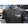 Sparco Camiseta Técnica Alta Visibilidad Negra Talla M 50% Algodón 50% Poliéster