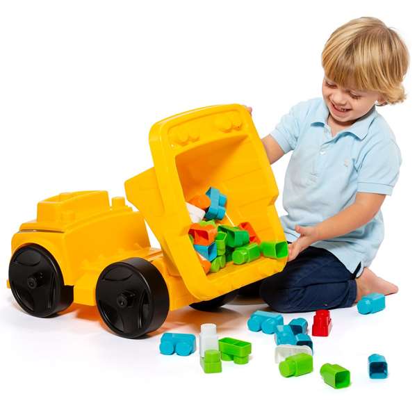 Molto Camión Volquete con Blocks 43x30,5x20 cm