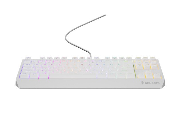 Genesis Thor 230 Teclado Mecánico Gaming TKL RGB Blanco